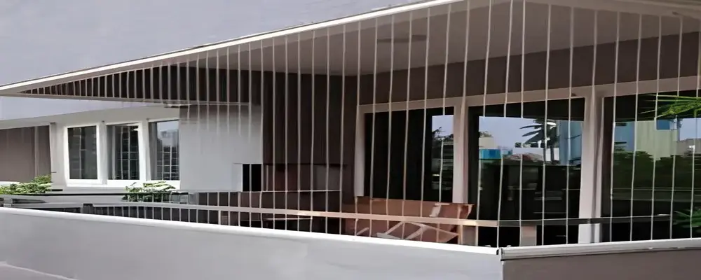 Secure Netting's Balcony and Window Invisible Grills in Kochi, Kannur and Entire Kerala State