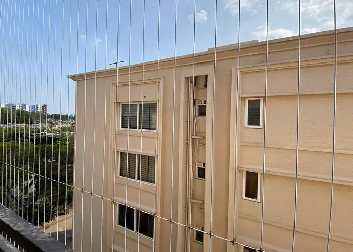 Secure Netting's Balcony and Window Invisible Grill in Jubilee Hills, Abids, Hyderabad, Adilabad, Karimnagar, Suryapet, Warangal, Ramagundam, Nalgonda, Mahbubnagar, Khammam, Nizamabad, Medchal Malkajgiri