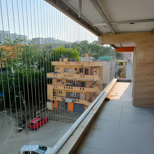 Secure Netting's Balcony and Window Invisible Grills in Kukatpally, Kokapet, Warangal, Hyderabad, Adilabad, Karimnagar, Nizamabad, Mahbubnagar, Khammam, Ramagundam, Medchal Malkajgiri, Nalgonda, Suryapet