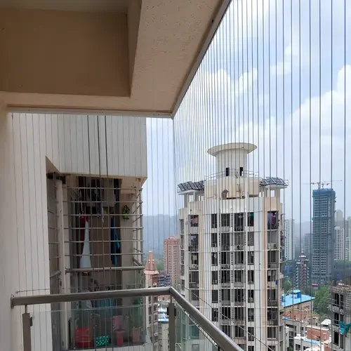 Secure Netting's Balcony and Window Invisible Grills in Pune, Hinjewadi, Kharadi, Kalyani Nagar, Balewadi, Model Colony, Wadgaon City, Garmal, Karve Nagar, Kondhwa, Viman Nagar, Shivajinagar, Nashik, Maharashtra